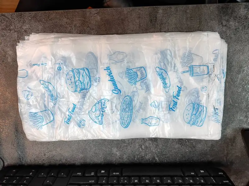 نایلکس ساندویچ مدل فست فود